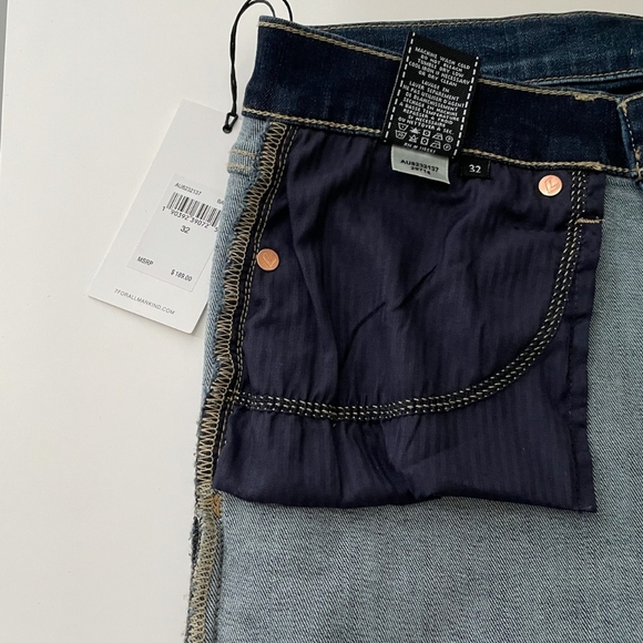 7 For All Mankind b(air) Authentic Roxanne Ankle Skinny jeans with fringed hem - Picture 4 of 4